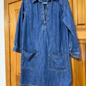 Old Navy Blue Denim Dress